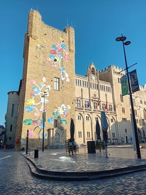 Studio Terrasse Vue Cathedrale Narbonne Dış mekan fotoğraf