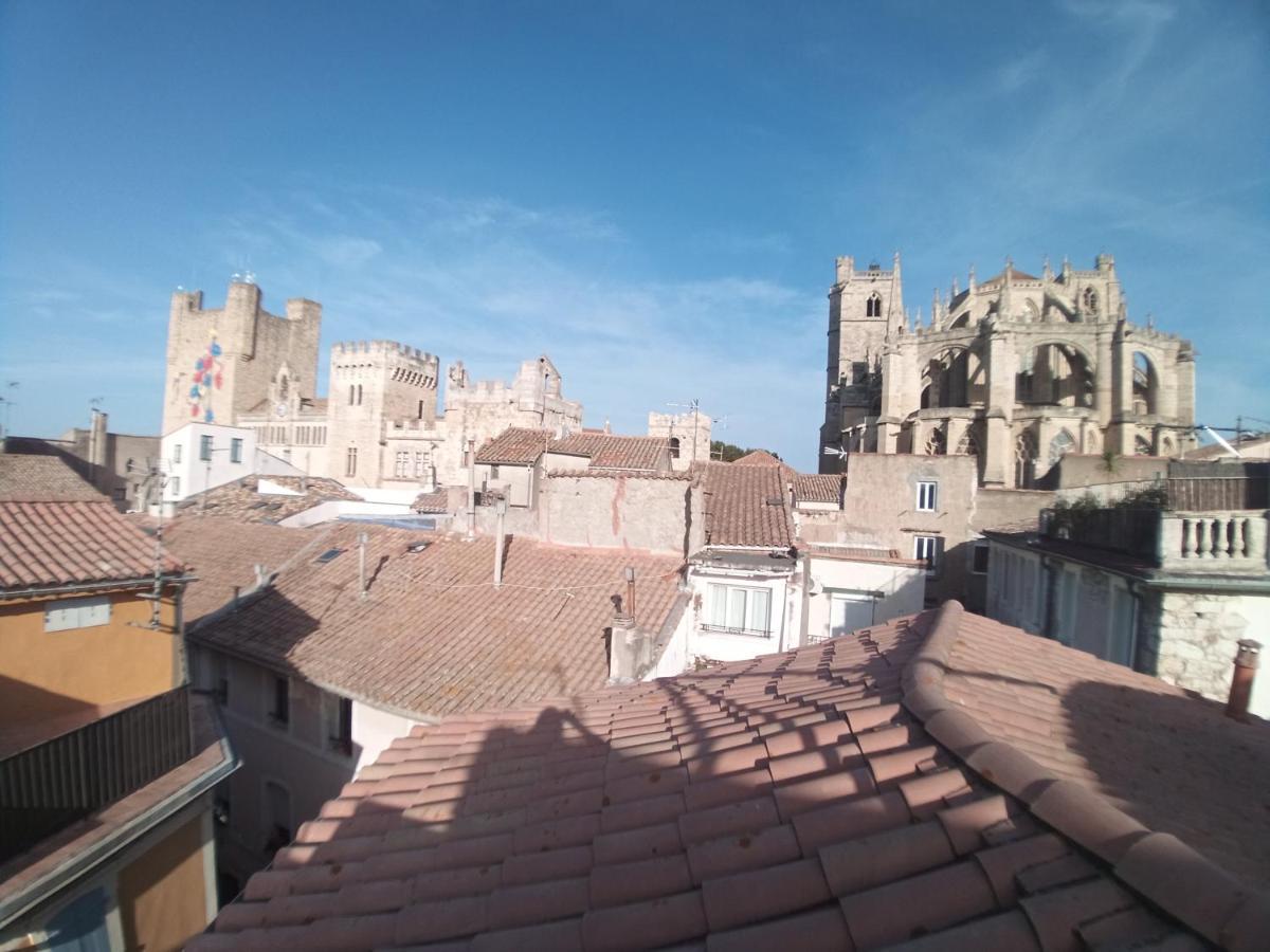 Studio Terrasse Vue Cathedrale Narbonne Dış mekan fotoğraf
